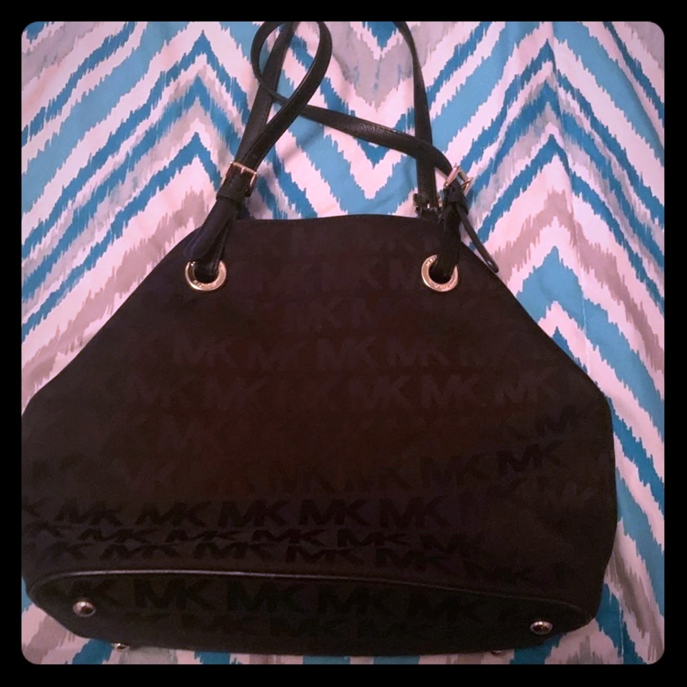 Black MK Jet Set Purse